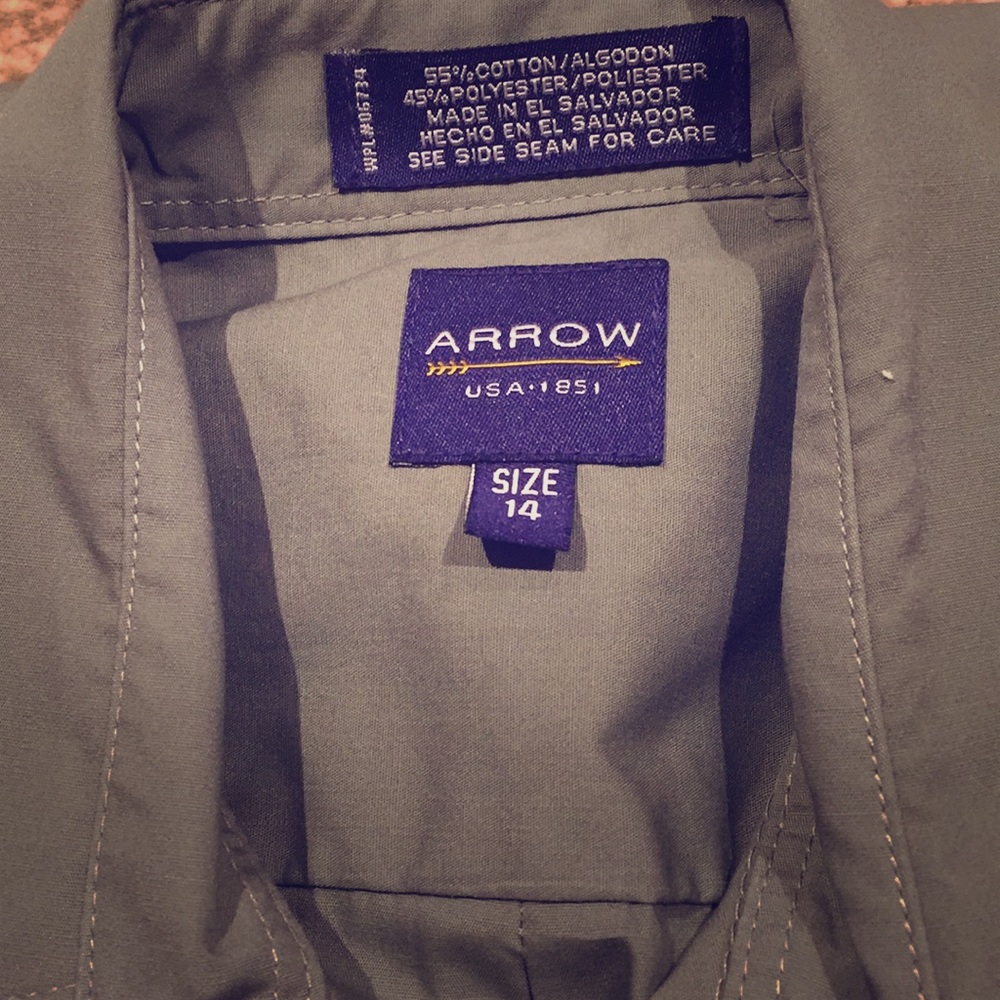 Women Green button Arrow shirt